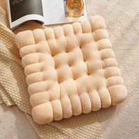 Square Biscuit Mat Beige