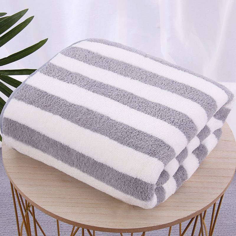 Coral Fleece Bath Towel Household