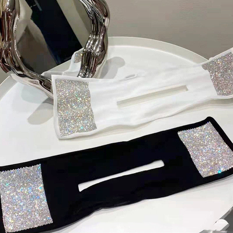 Rhinestone Crystal Clip Bow Hair Accessory For Everyday Use