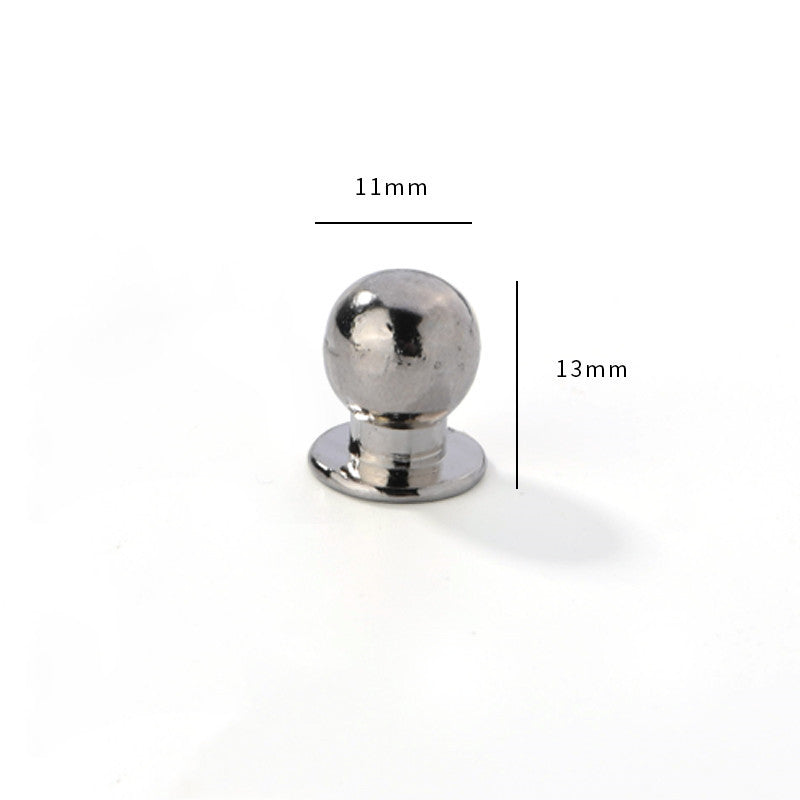 Home Improvement Single Hole Alloy Brushed Drawer Cabinet Handle