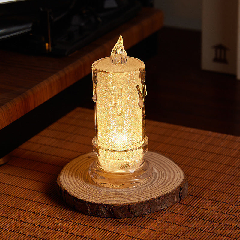 Iceberg Christmas Tree Night Lamp LED Bedside Atmosphere Candle Light