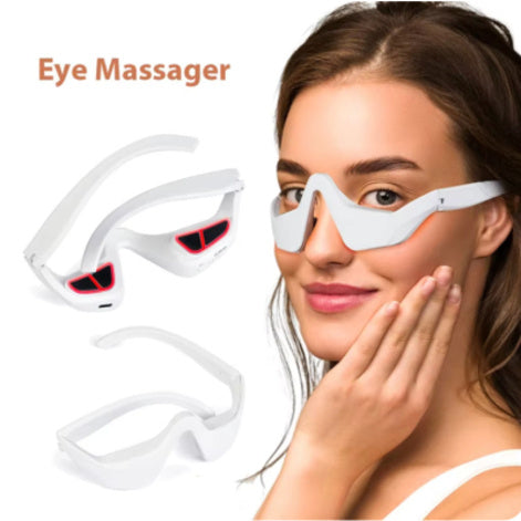 Eye Massager Glasses for Eye Fatigue Relief and Under-Eye Relaxation