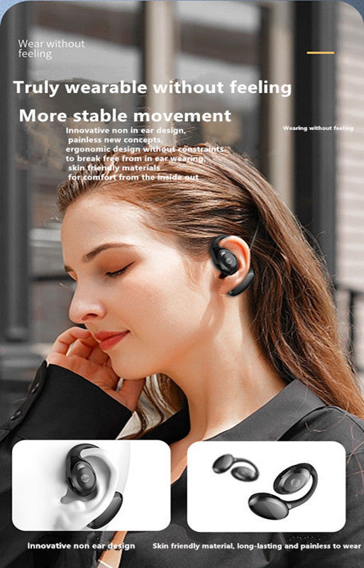 Bluetooth Headset Wireless Sports Business Ear-mounted