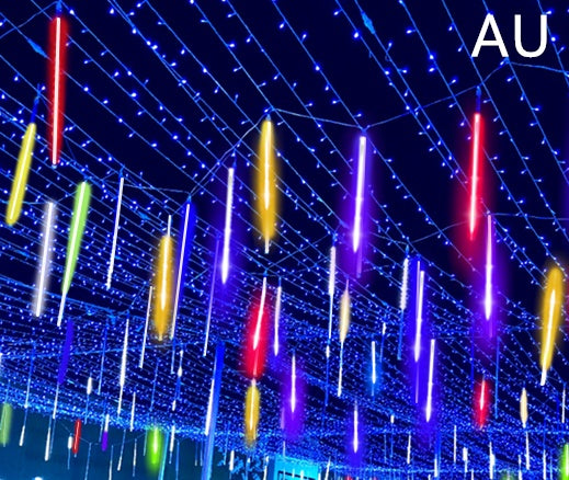 LED Meteor Shower String Lights Outdoor Decorative Lighting