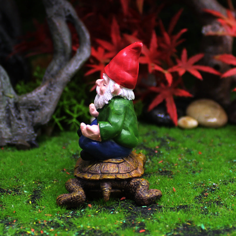 Garden Zen Turtle Micro Landscape Ornament Resin Crafts