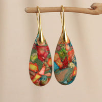 Floral Gold Hook
