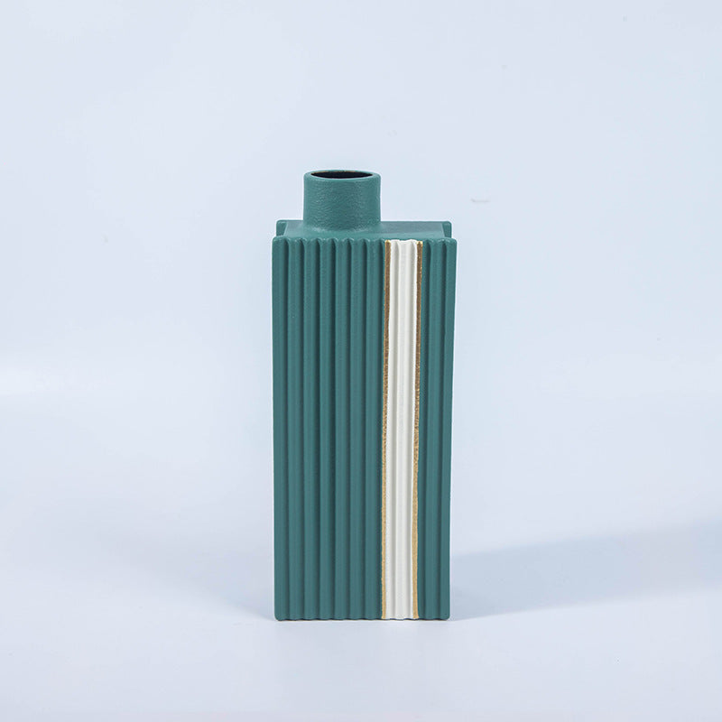 New Nordic Morandi Ceramic Vase Art Ornament
