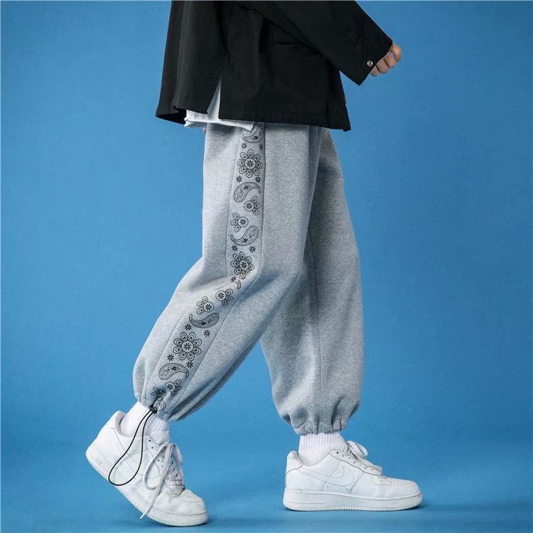 Men’s Loose Tie-Foot Fashion Casual Pants – Trendy Street Style