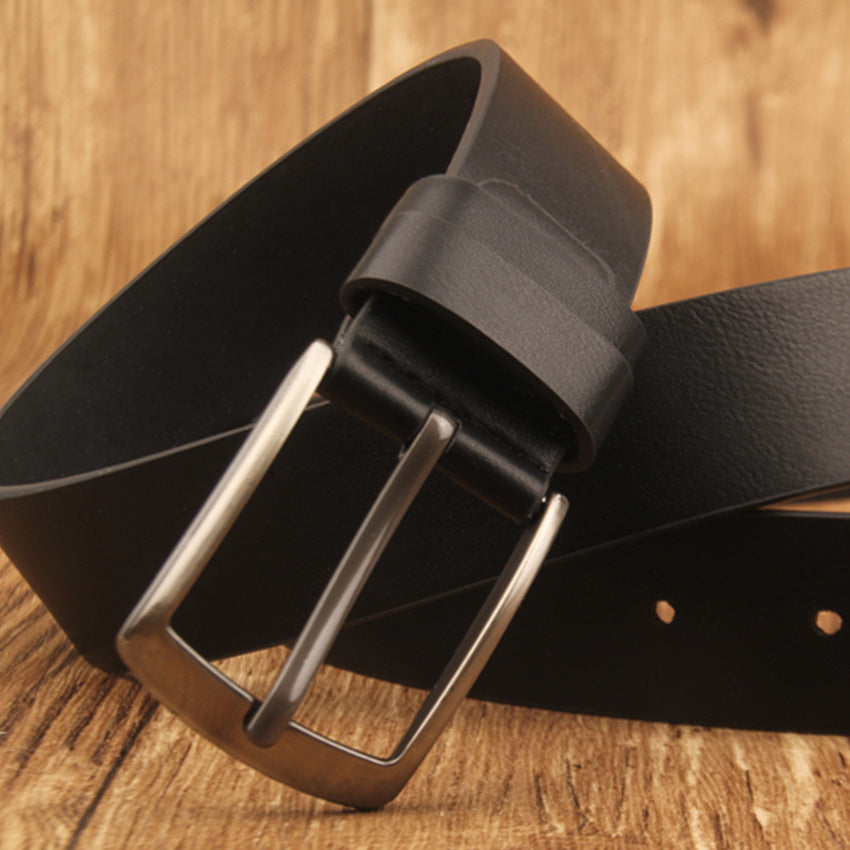 Men's Imitation Leather Pin Buckle Belt