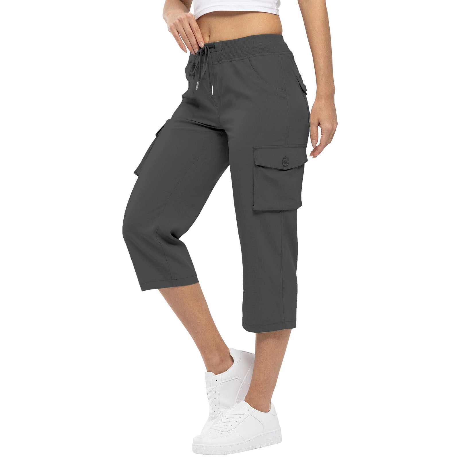 Cotton Casual Pants – Women’s Loose Fit Breathable Everyday Trousers
