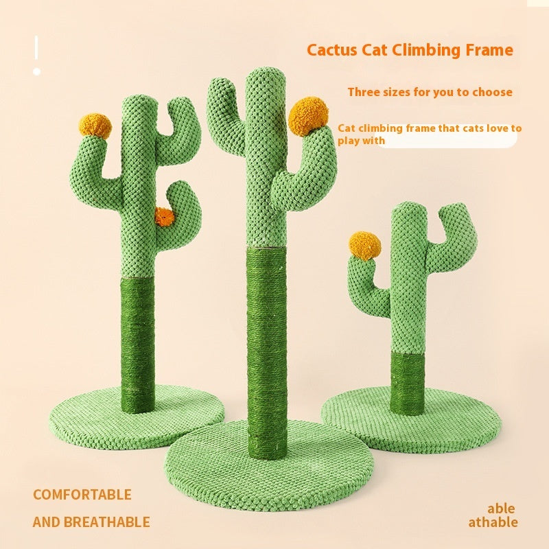 Masson Cactus Sisal Cat Scratch Board and Climbing Pole