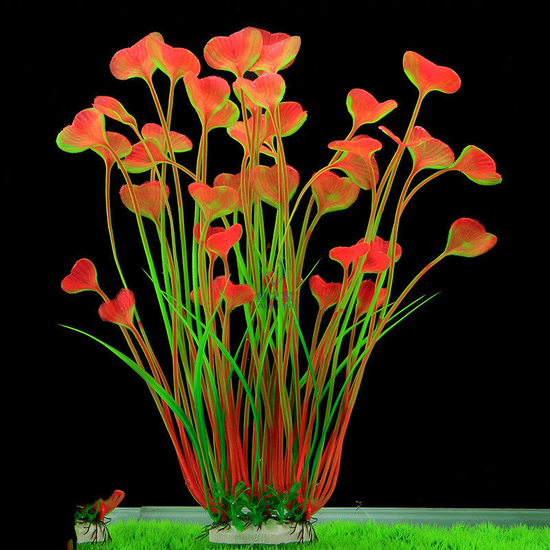 Love Grass Aquarium Landscaping Fish Tank Decoration Fake Water Plants