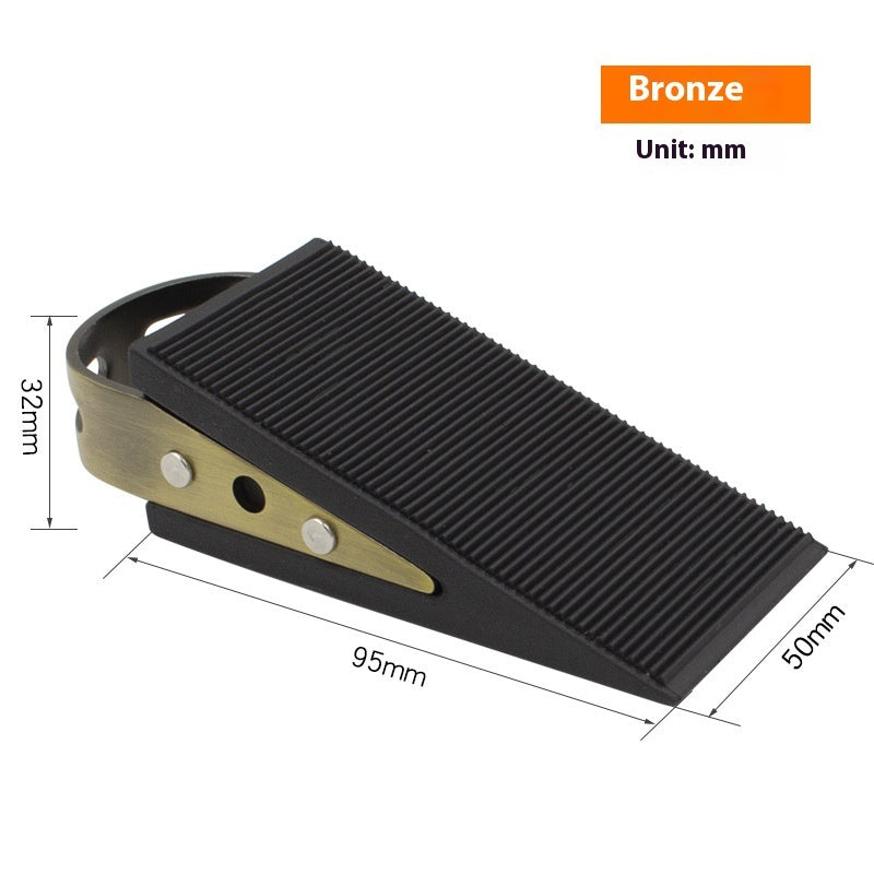 Thick Stainless Steel Top Removable Door Stopper