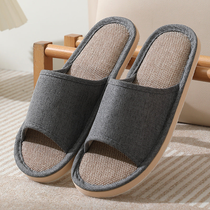 Women's Cotton And Linen Slippers