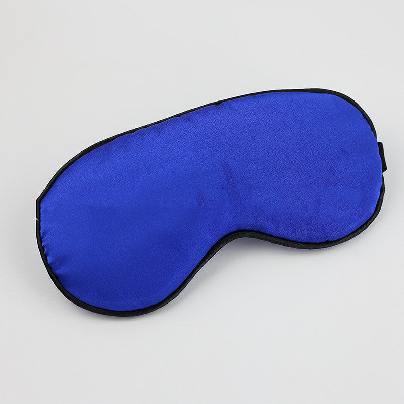 1Pc Silk Sleep Eye Mask – Padded Travel Blindfold for Relaxation & Shade Cover