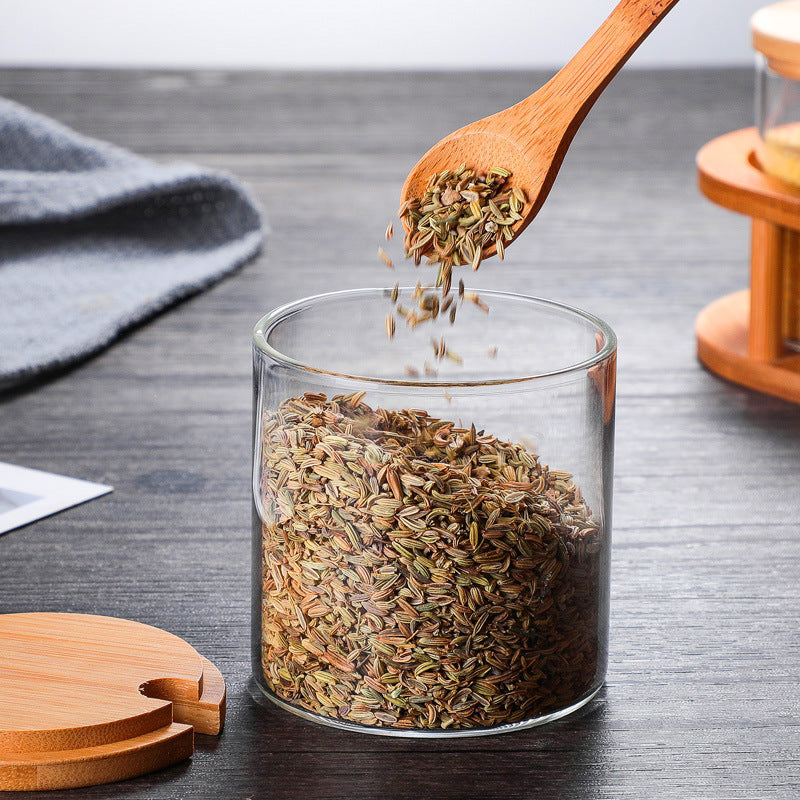 Kitchen Seasoning Jar Set – Household Spice Container Organizer