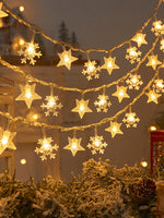 Starry snowflakes