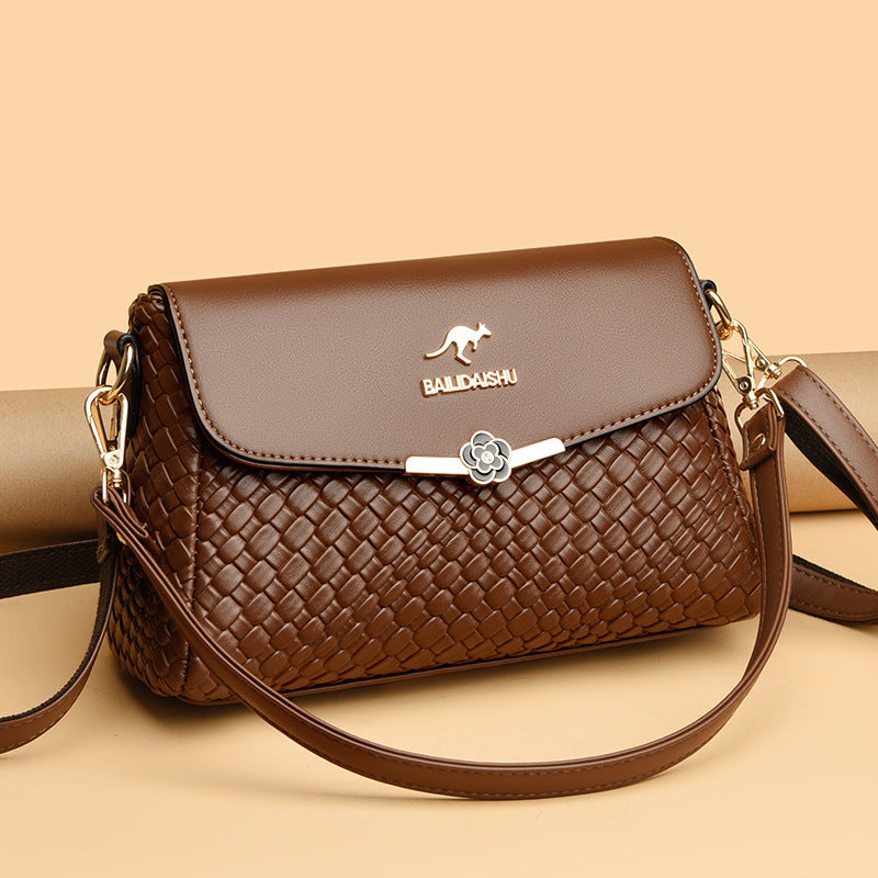 Fashion Lady Mom Large-Capacity Rhombus Crossbody Bag