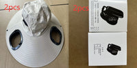 Beige with fans 2pcs