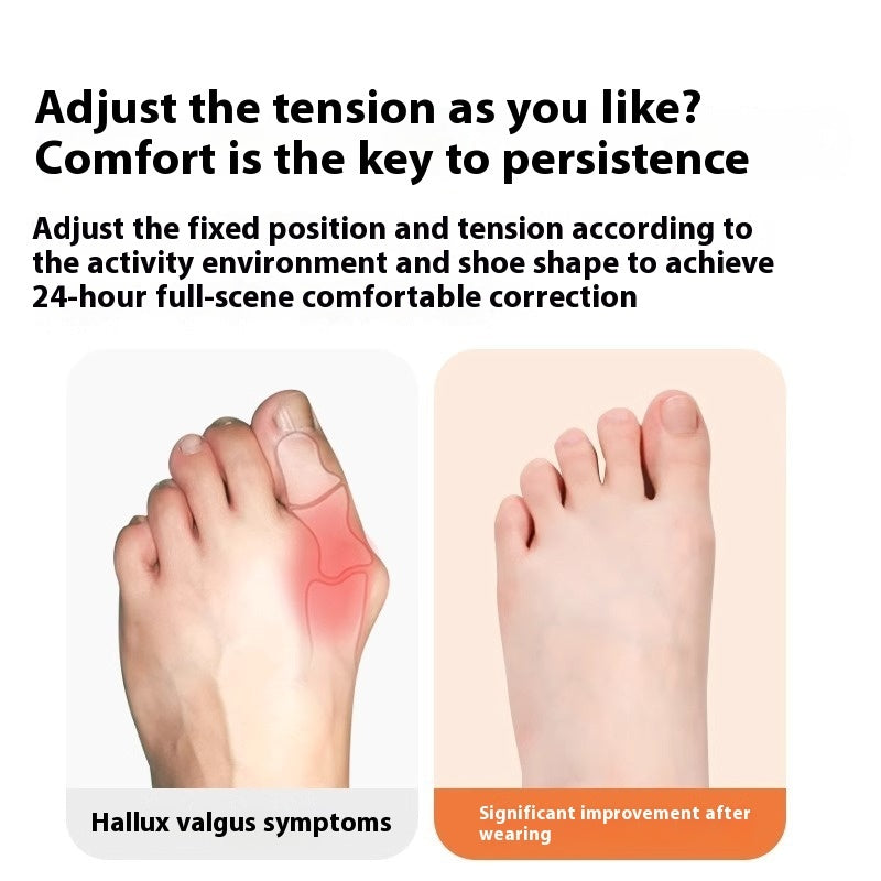 Pre-slitting Hallux Valgus Brace Elastic Support Muscle Paste