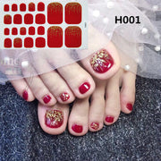 Toenail Sticker Mask Craft Summer
