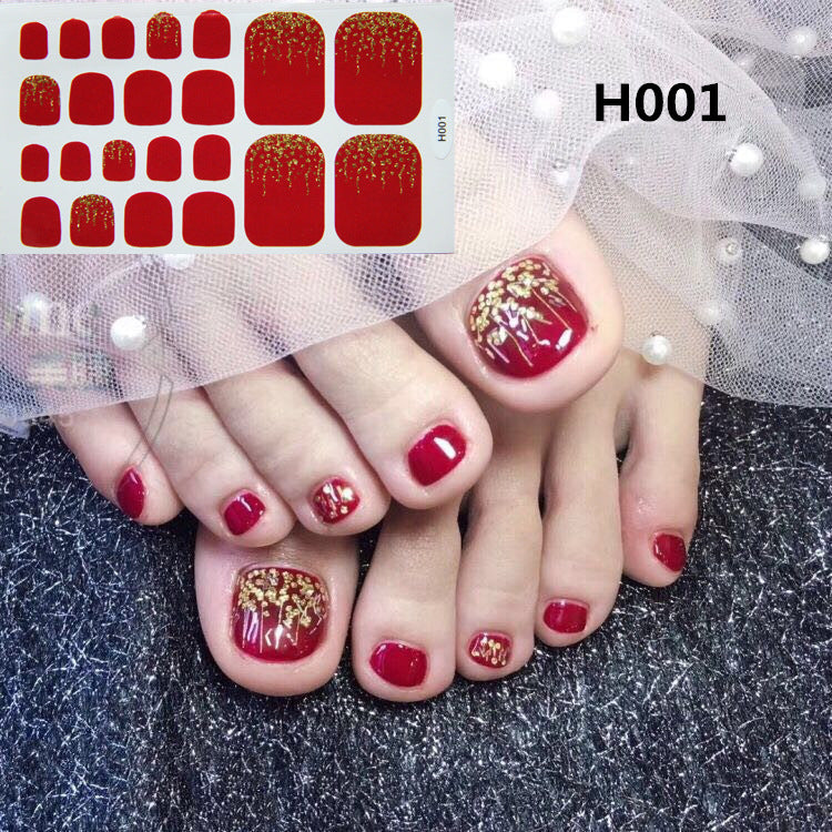 Resin Toenail Sticker Set For Nail Art And Spa Use Safe