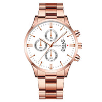 White Plate Rose Gold Shell