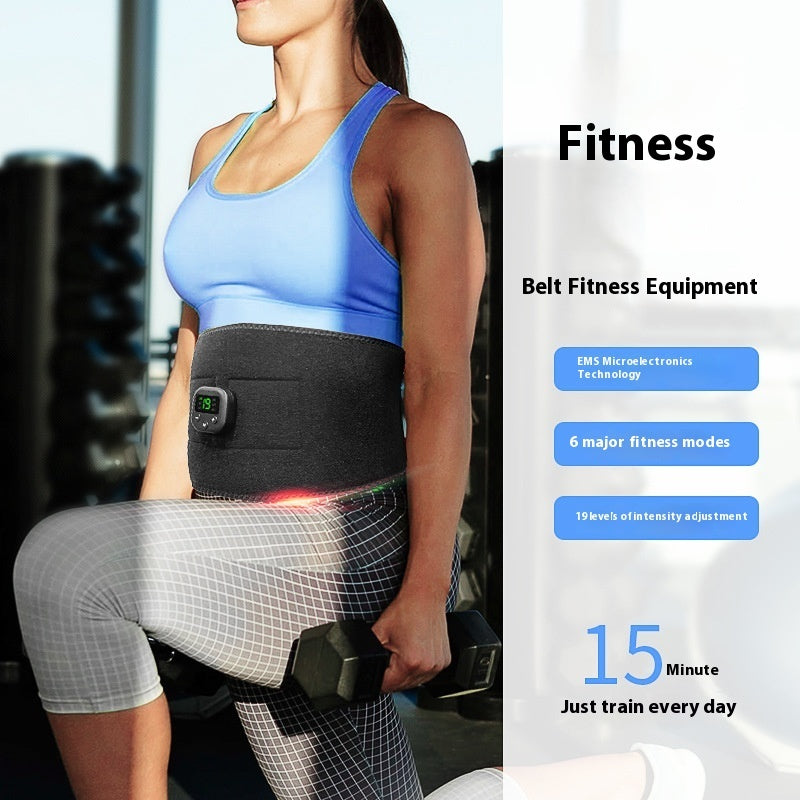 Smart Waist Shaping Belt – Lazy Abdominal Stickers for Indoor Fitness & Belly Toning