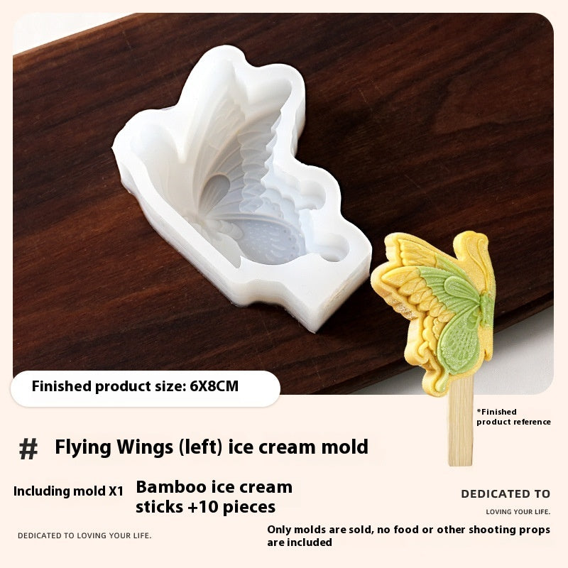 Ancient Style Cultural And Creative Ice-cream Mould Edible Silicon