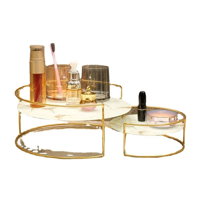 Bathroom Washstand Storage Rack – Cosmetic & Toiletry Organizer