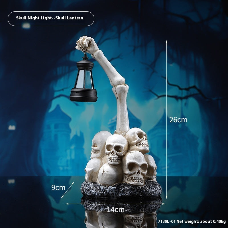 Halloween Portable Lamp Decoration Half-body Ghost Decoration