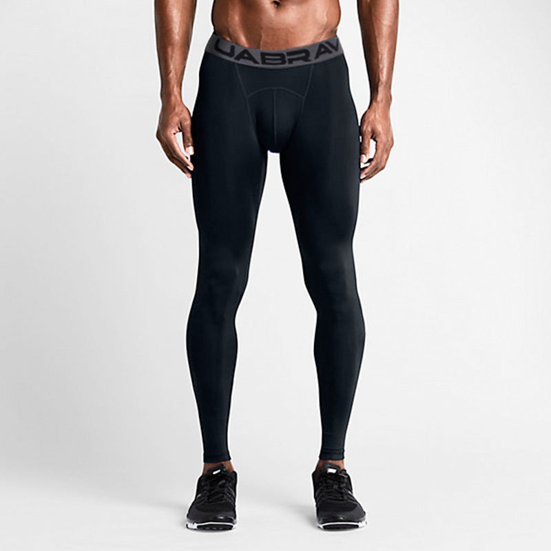 Men’s Quick-Dry Compression Running Tights – Sports Training Pants