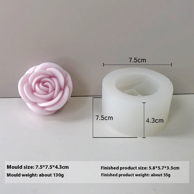 Flower Aromatherapy Candle Silicone Mold DIY
