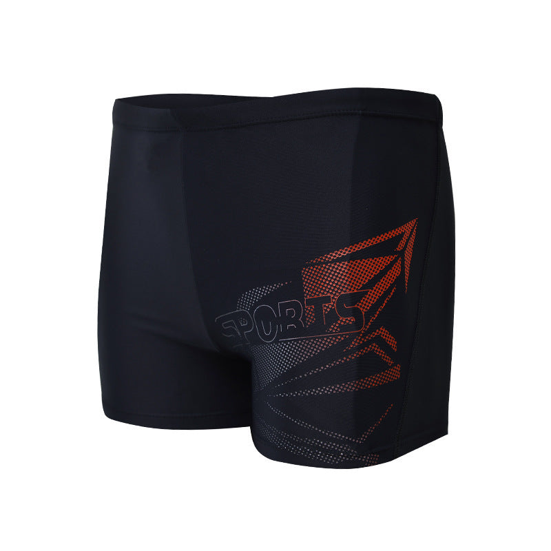 Men’s Solid Color Swim Trunks – Casual Quick-Dry Shorts
