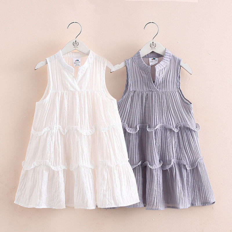 New Girls Children's Clothing Children's Split Cake Skirt