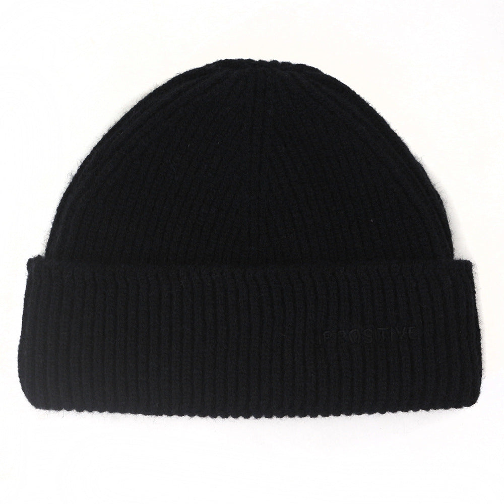 Women's Thick Knitted Woolen Hat To Keep Warm