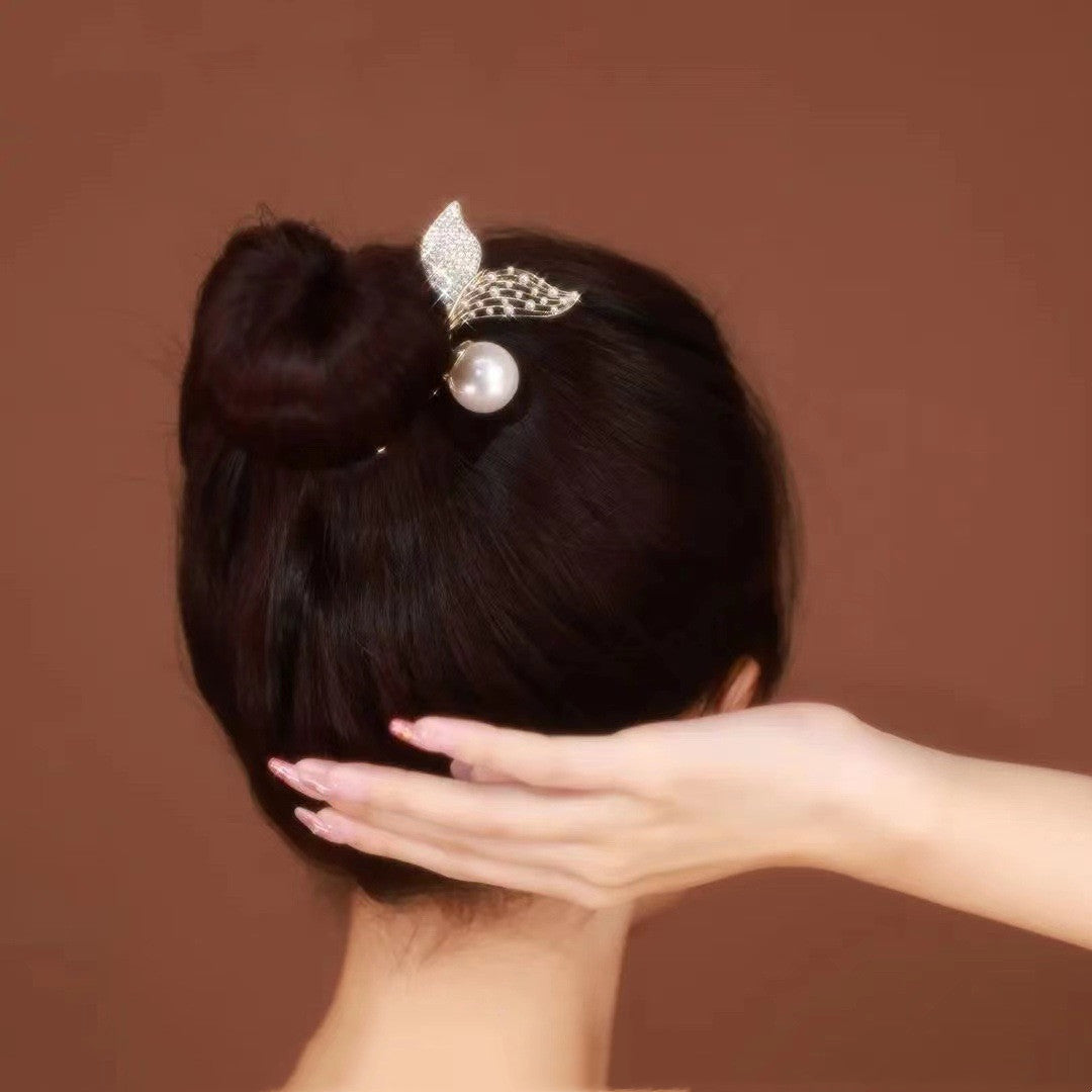 Women's Temperament Fashion Copper Alloy Pearl Hair Accessories