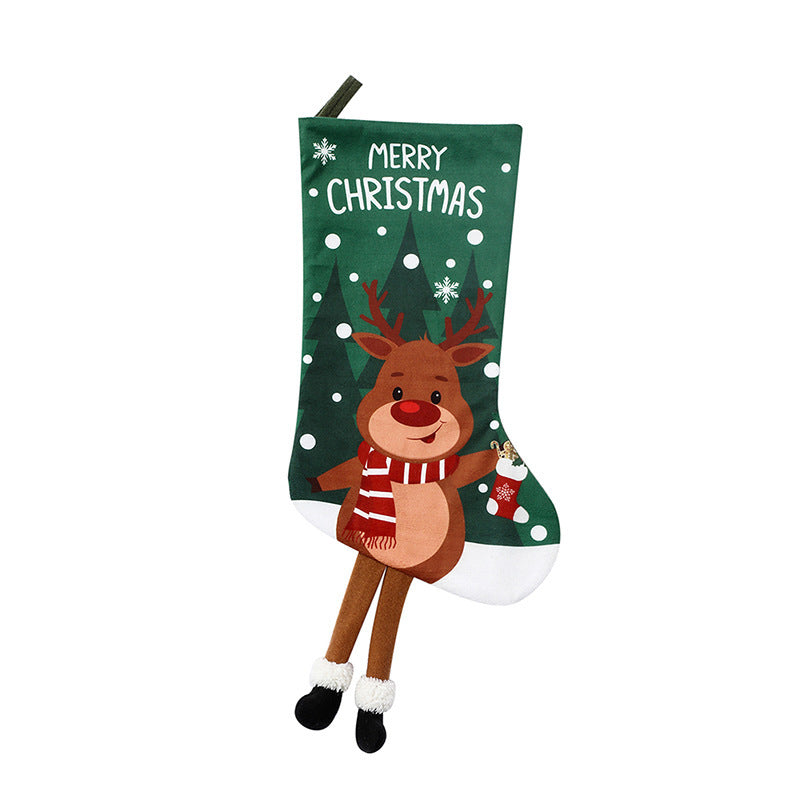 Stylish European-Style Non-Woven Fabric Christmas Pendant Ornament