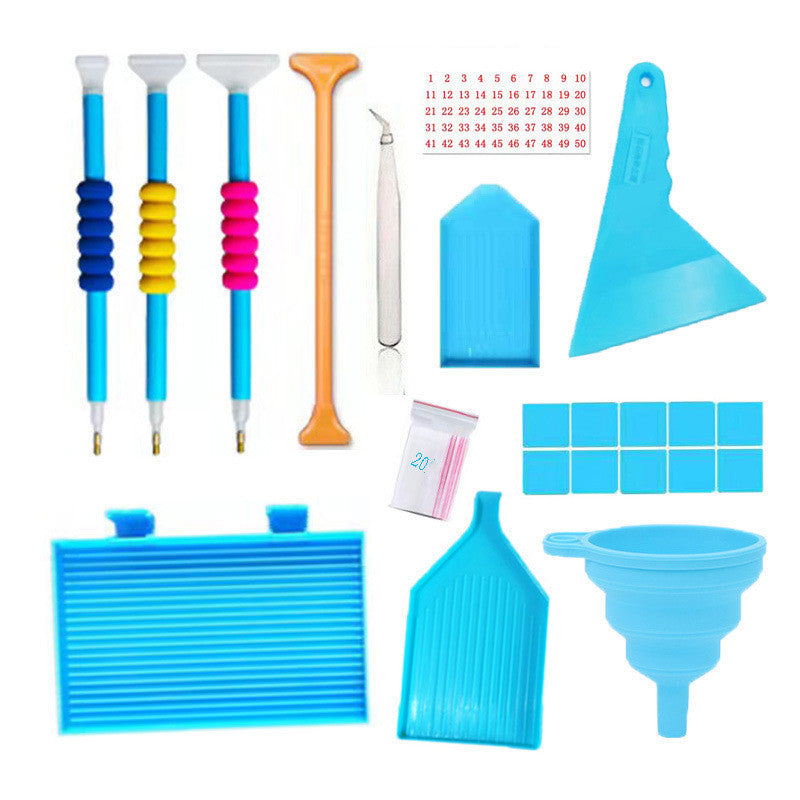 5D Diamond Painting Accessories – Colored Diamonds for DIY Household Crafts