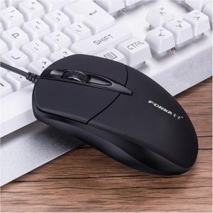 Silent Click USB Wired LED Optical Mouse – Gaming & Office Use