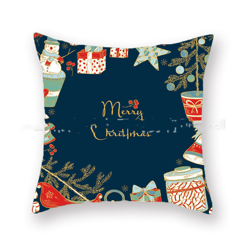 Christmas Sofa Throw Pillow Case for Home or Office