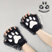Gloves Black And White