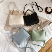 Bucket Bag With Chain Decoration