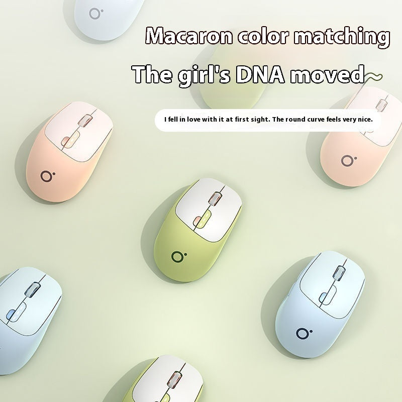 Mute Wireless Bluetooth Mouse – Quiet & Efficient for Office Use