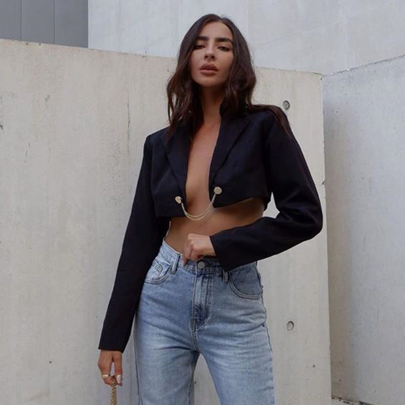 Women's High Street New Design Suit Jacket