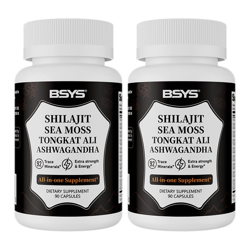 BSYS Xilaizhi Capsules 90 Capsules  Men's Vitality & Energy  Anti-Fatigue Brain Health Support  Hormone Balance Office Workers Seniors Antioxidant Care  Blood Sugar & Metabolism Support