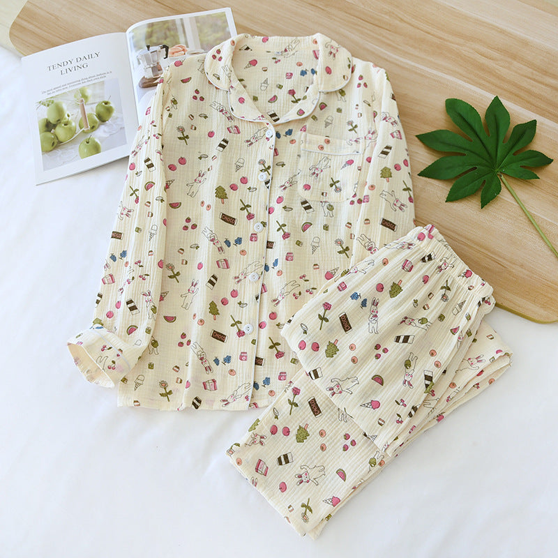 Women's Fashion Cotton Homewear Suit
