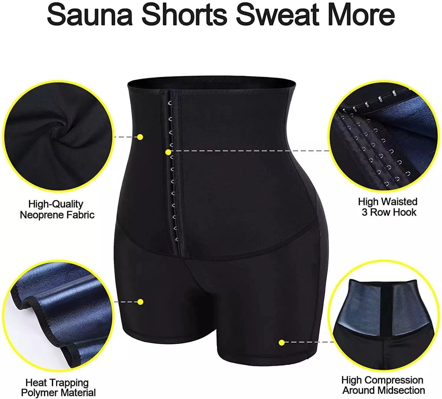 Hot Thermo Sweat Leggings High Waist Body Shaper – Slimming & Shaping Workout Pants