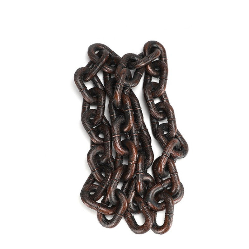 Halloween Haunted House Escape Room Bar Decoration Fake Chain Toys