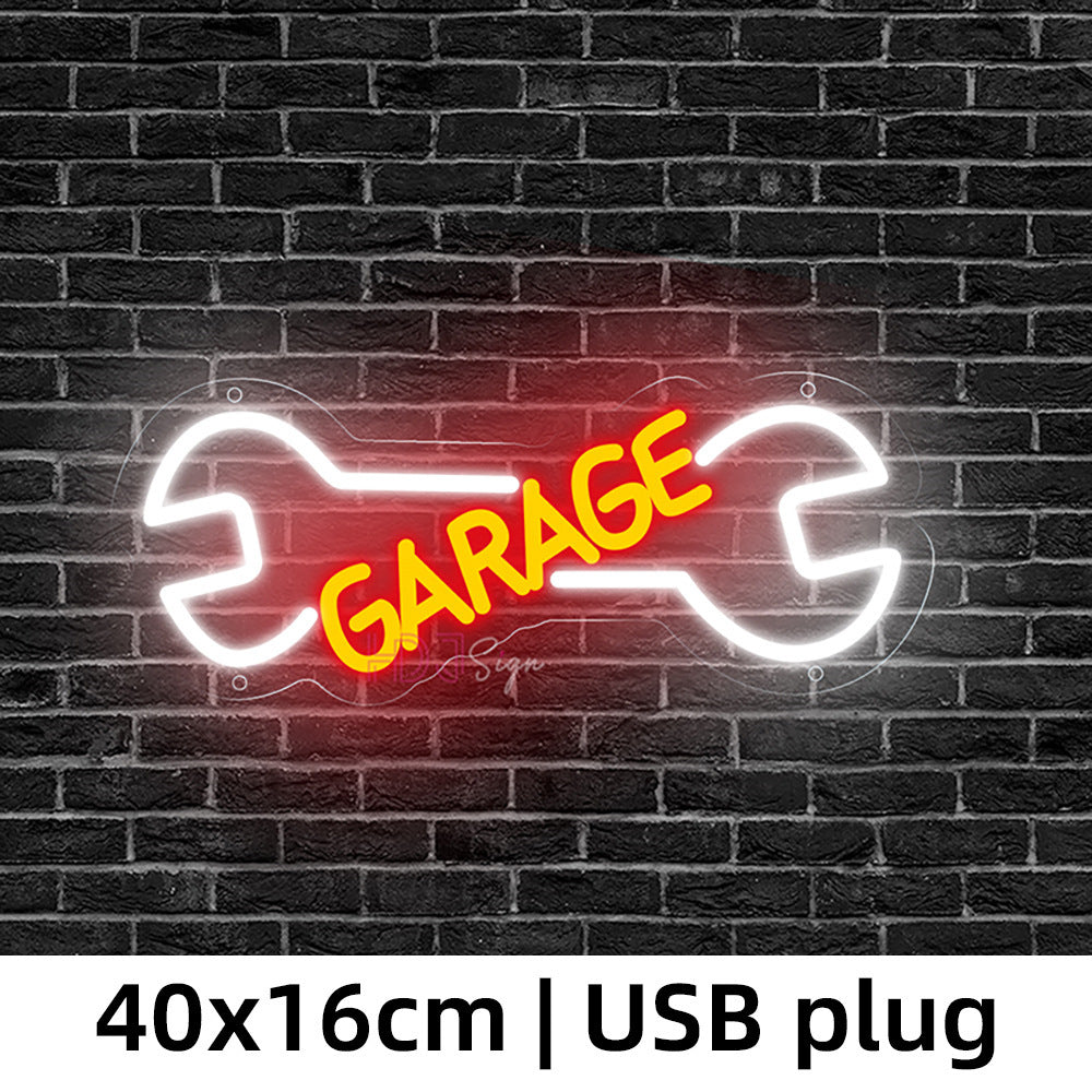 Engine Car Repair Personalized Picture LED Decoration